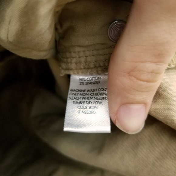 Loft Women's 6P Ann Taylor Corduroy Curvy Tan Bootcut Jeans 31.75" 29.5" 8" - Picture 3 of 11